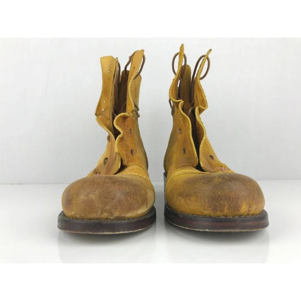 Ted Baker Mens Boots TBM583 Tan Suede Lace Up Ankle Boots Size US 9 UK 8 EU‎ 42